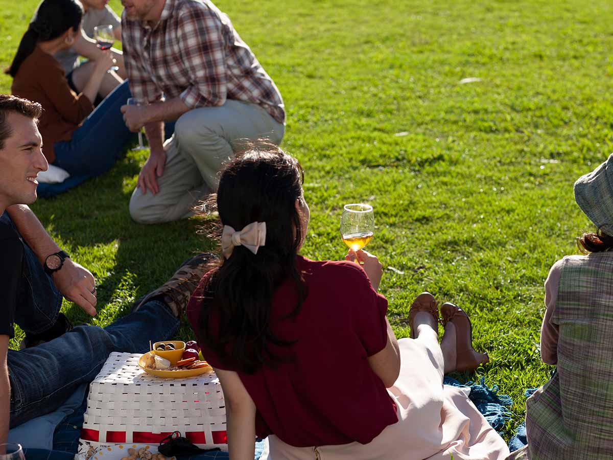 A beautiful day at the Morikoro Park picnic